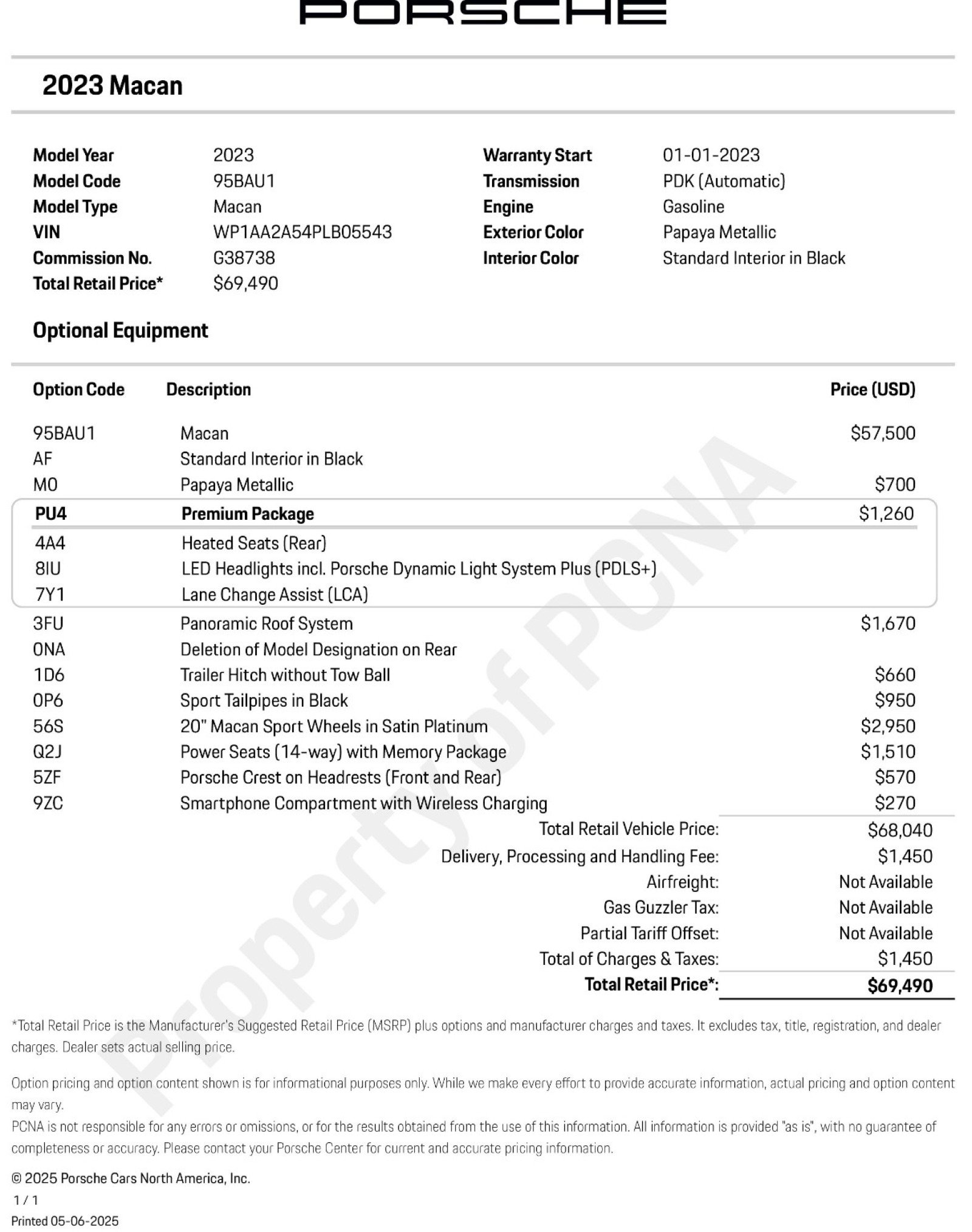 Used 2023 Porsche Macan image 55