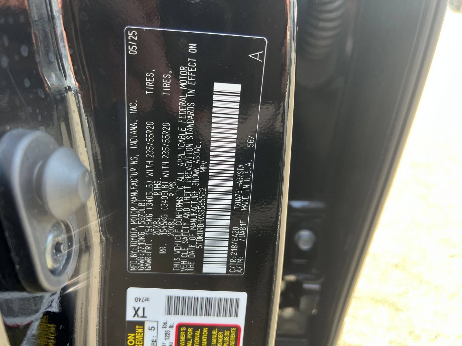 Used 2025 Toyota Highlander XSE AWD/4WD image 32