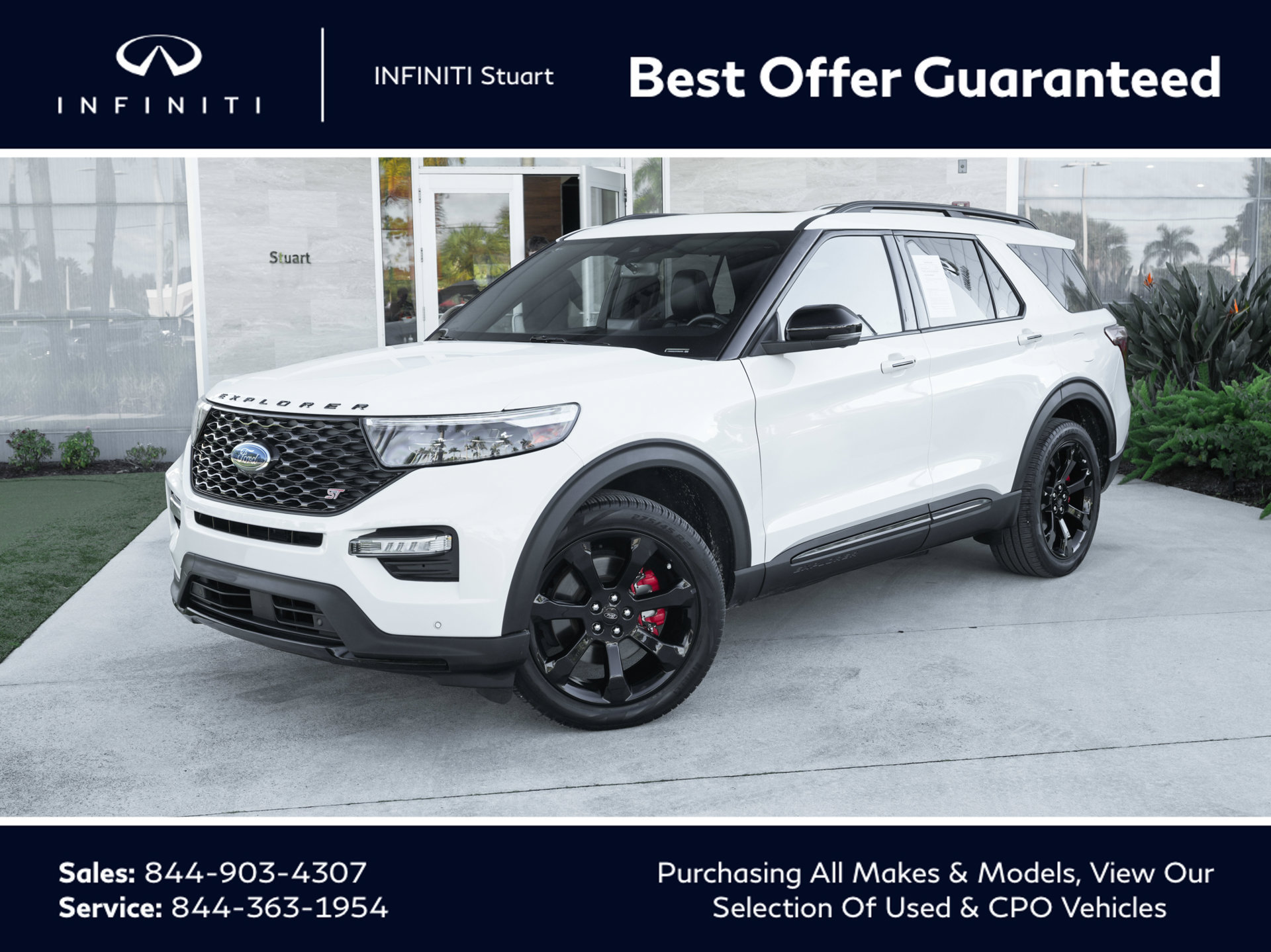 Used 2023 Ford Explorer ST w/ Equipment Group 401A AWD/4WD 360° Tour