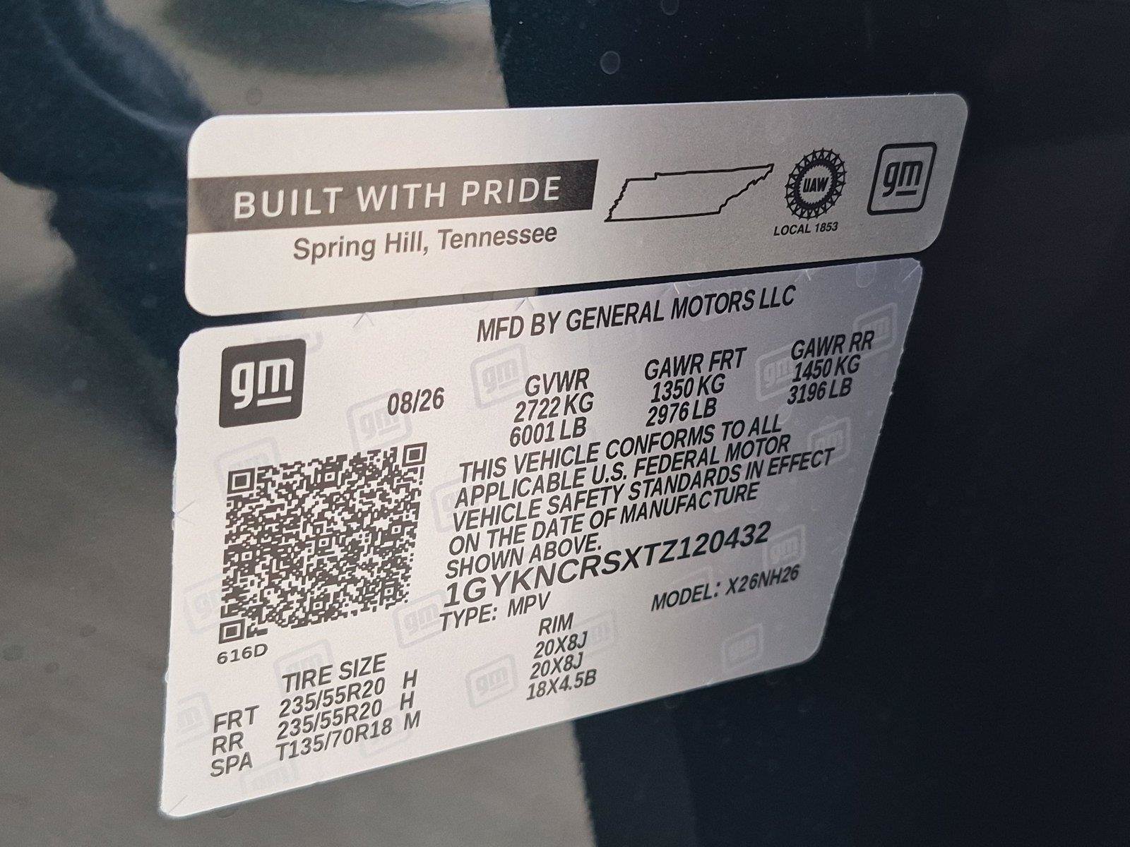 New 2026 Cadillac XT5 Premium Luxury w/ Driver Assist Package FWD image 34