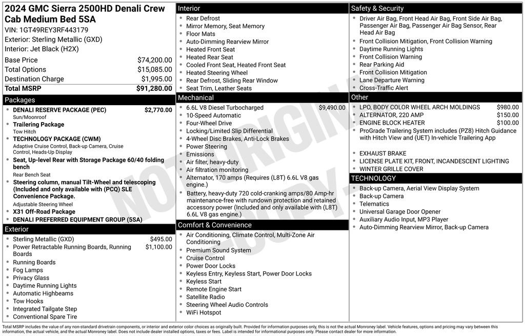 Used 2024 GMC Sierra 2500 Denali w/ Denali Reserve Package image 4