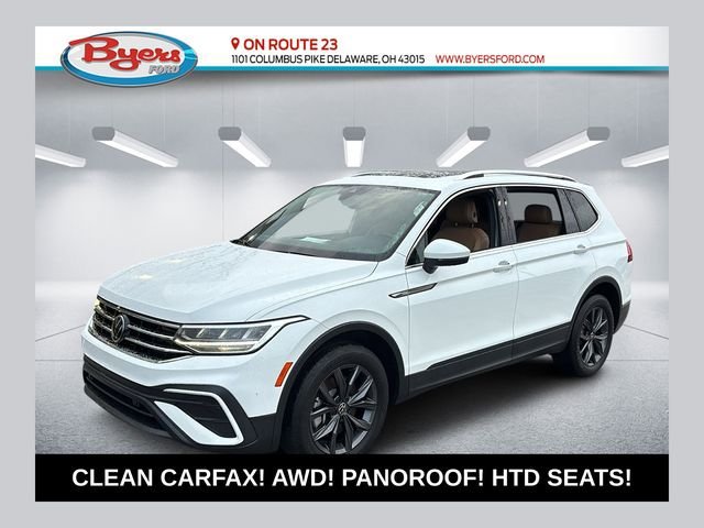 Used 2022 Volkswagen Tiguan SE w/ Panoramic Sunroof Package