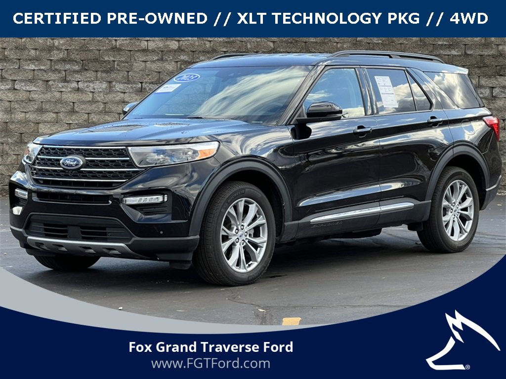 Certified 2023 Ford Explorer XLT w/ Equipment Group 202A