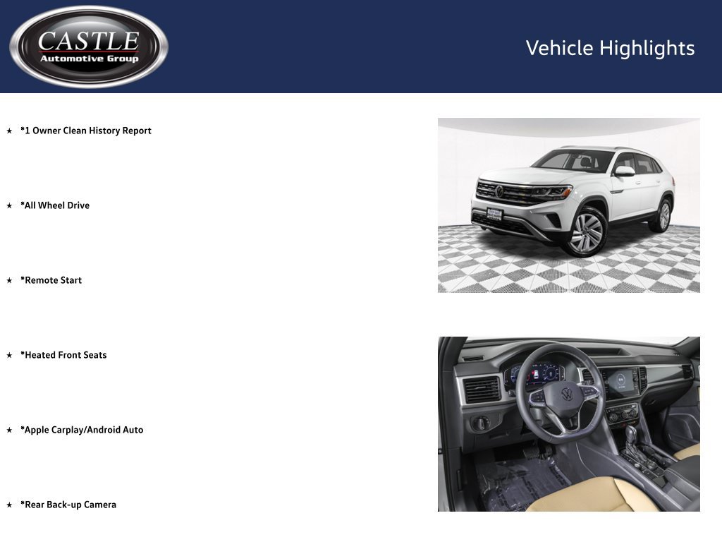 Used 2023 Volkswagen Atlas Cross Sport SE AWD/4WD image 4