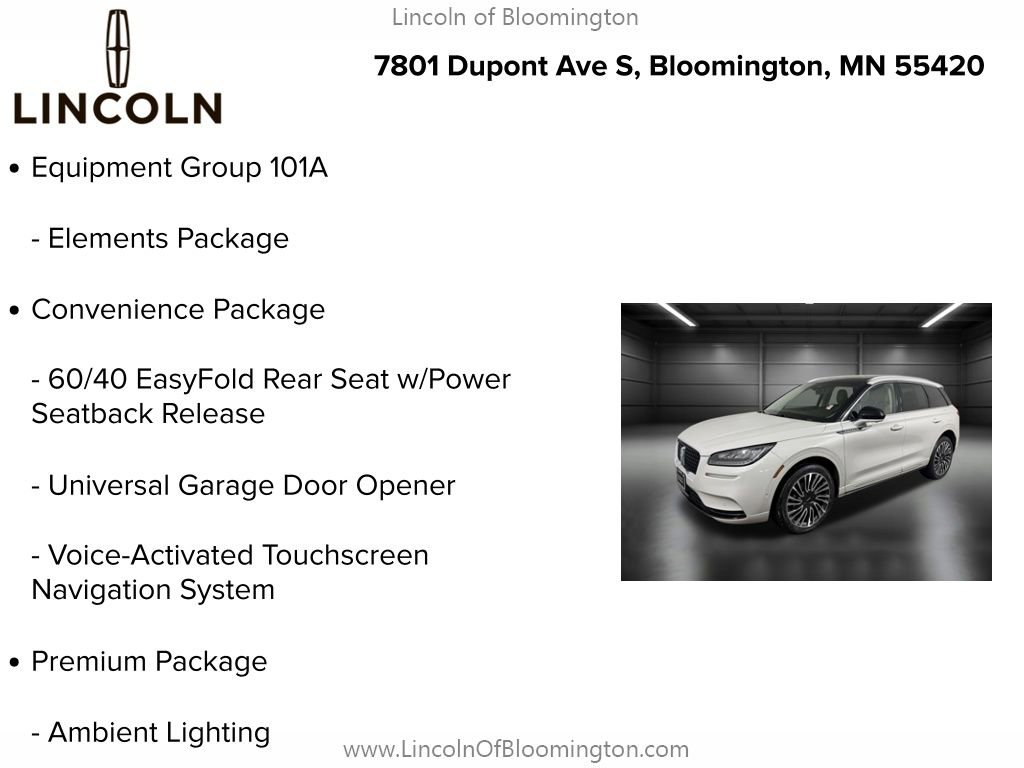 Certified 2022 Lincoln Corsair AWD w/ Premium Package image 10