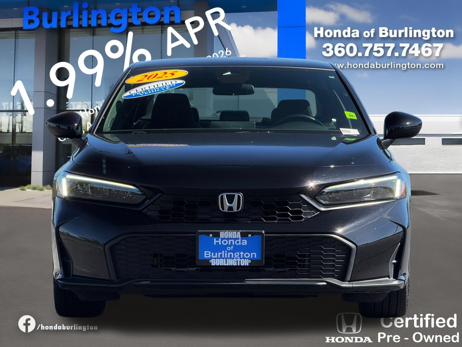 Certified 2025 Honda Civic Sport image 11