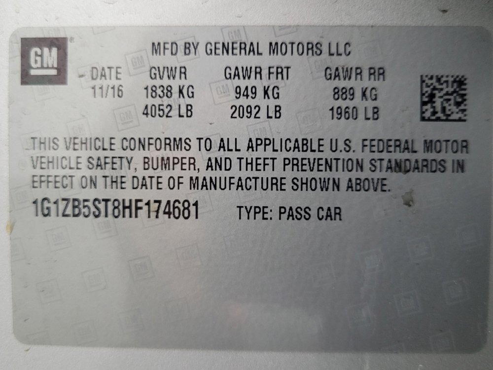 Used 2017 Chevrolet Malibu LS image 33