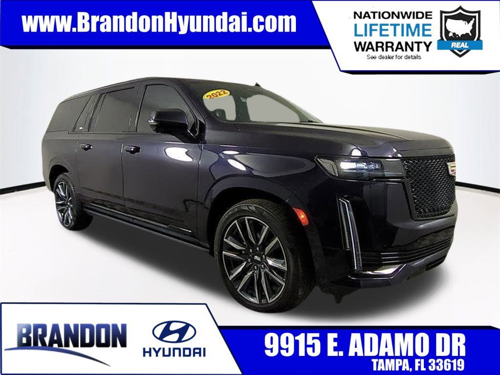 Used 2022 Cadillac Escalade ESV Sport Platinum