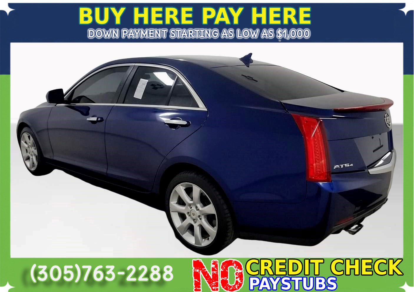 Used 2014 Cadillac ATS 2.0T AWD Sedan image 4