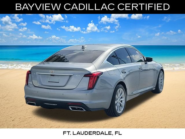 Certified 2023 Cadillac CT5 Luxury w/ Sun And Sound Package RWD image 6