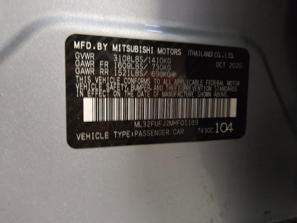 Used 2021 Mitsubishi Mirage G4 ES image 33