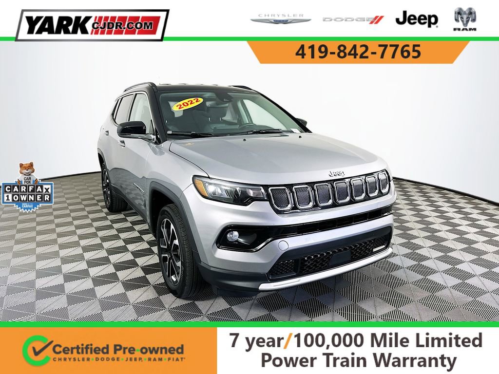 Certified 2022 Jeep Compass Limited