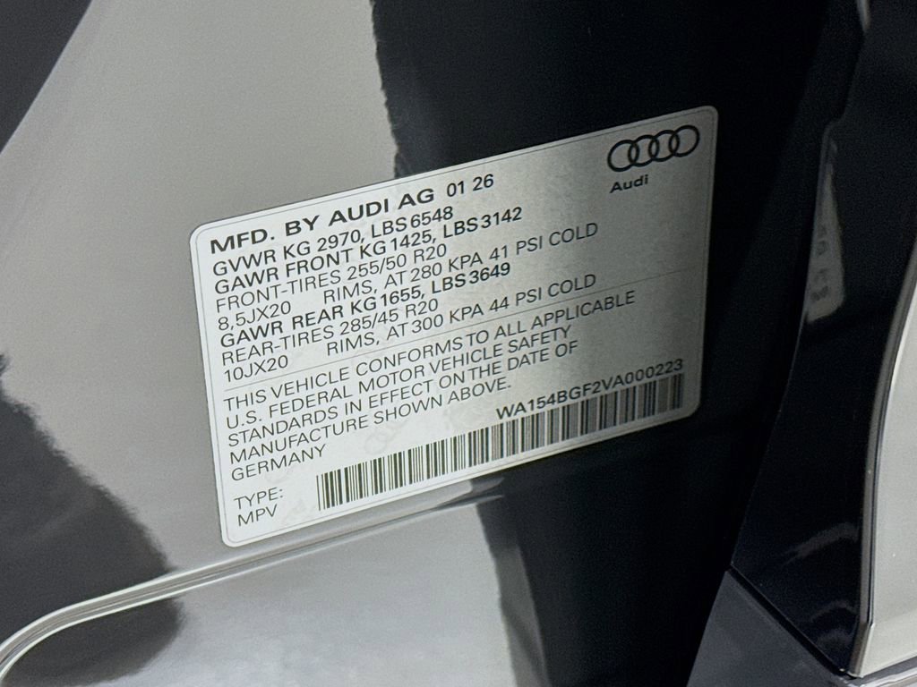 New 2027 Audi Q6 e-tron Premium Plus AWD/4WD image 33