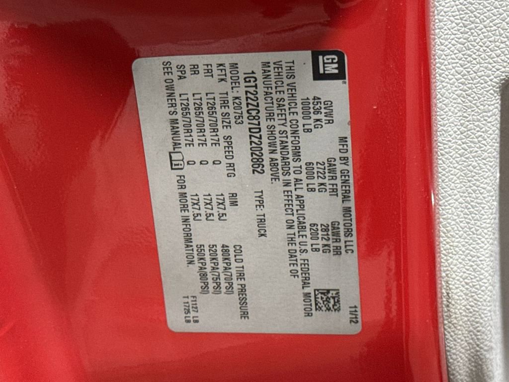 Used 2013 GMC Sierra 2500 W/T w/ Snow Plow Prep Package AWD/4WD image 26