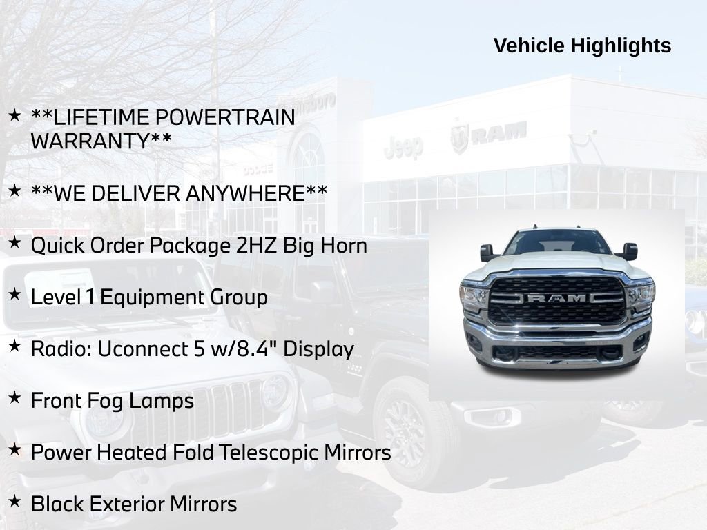 Used 2024 RAM 3500 Big Horn AWD/4WD image 5