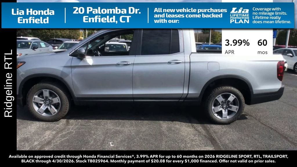 New 2026 Honda Ridgeline RTL image 5