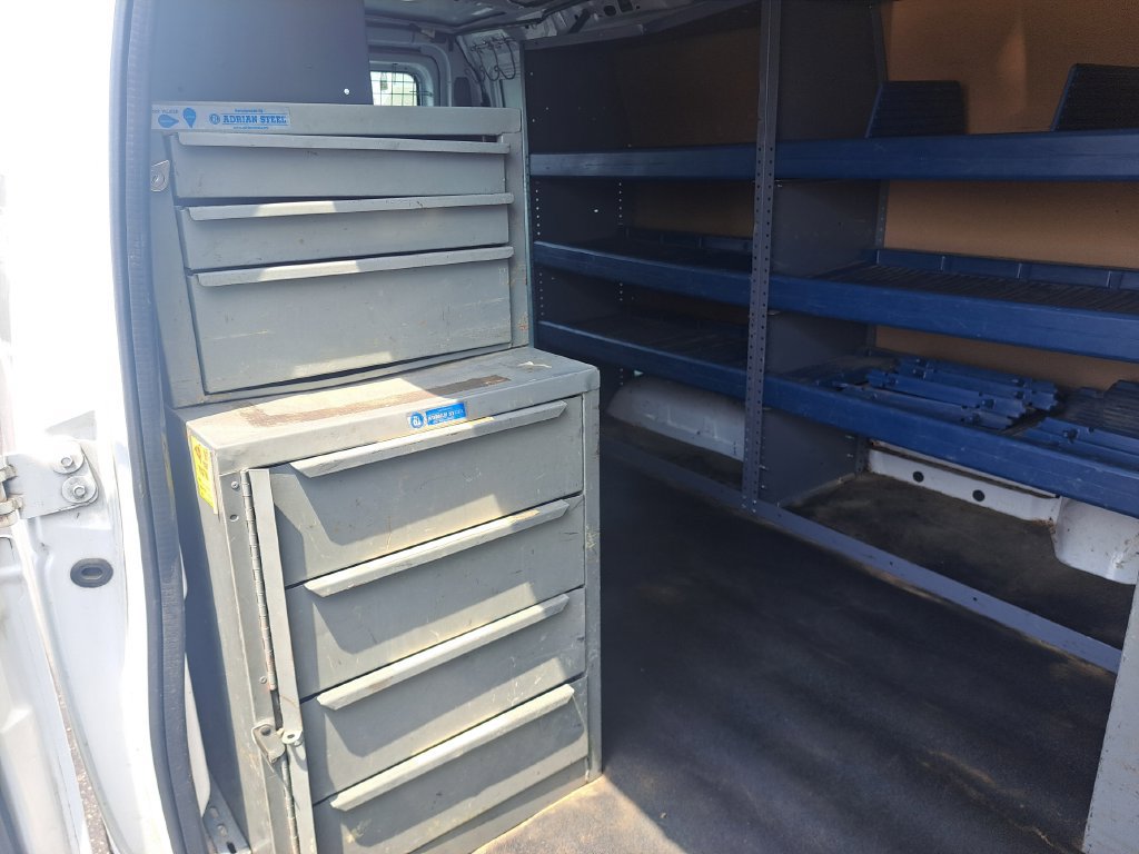 Used 2013 Ford E-350 and Econoline 350 Extended Super Duty w/ Commercial Cargo Van Pkg RWD image 25