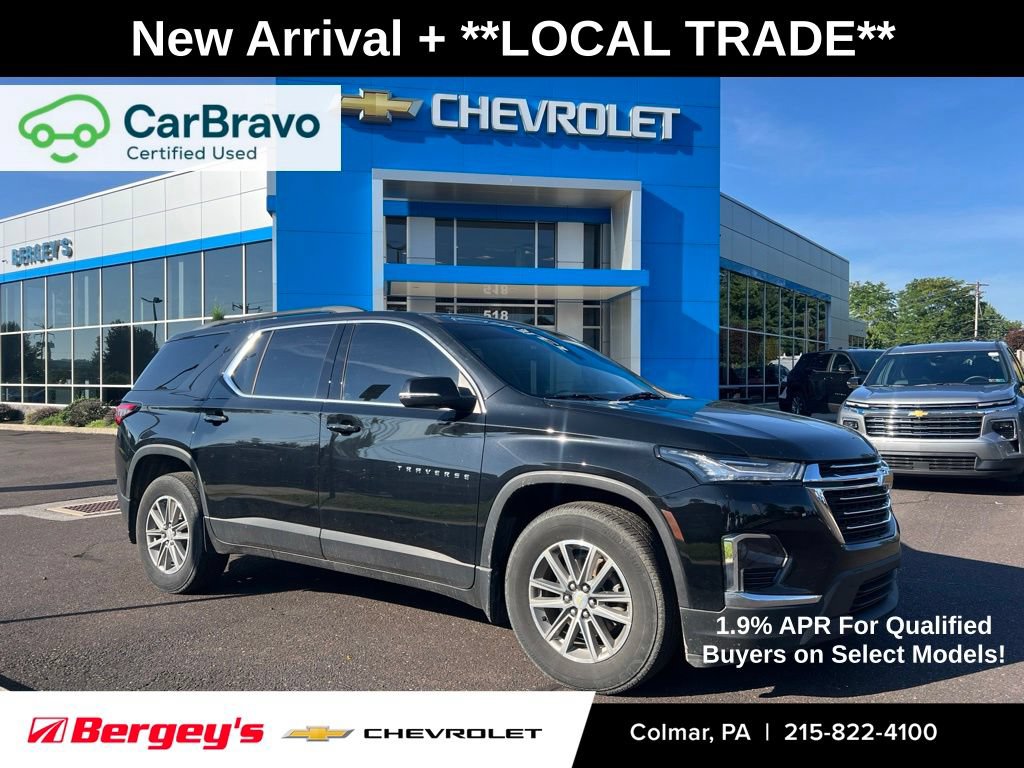 Certified 2023 Chevrolet Traverse LT w/ LPO, Floor Liner Package