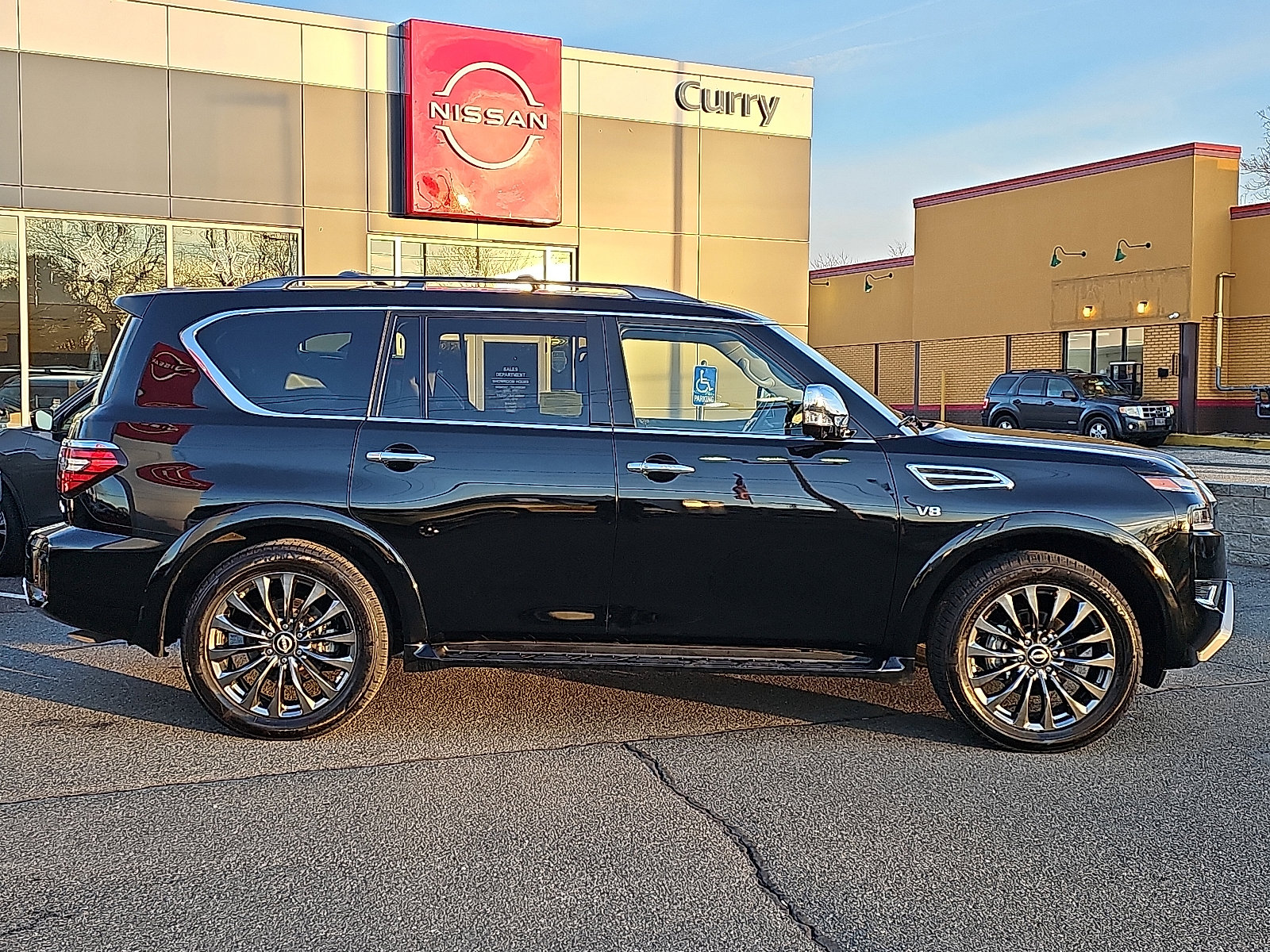 Certified 2022 Nissan Armada Platinum w/ Captain's Chairs Package image 7