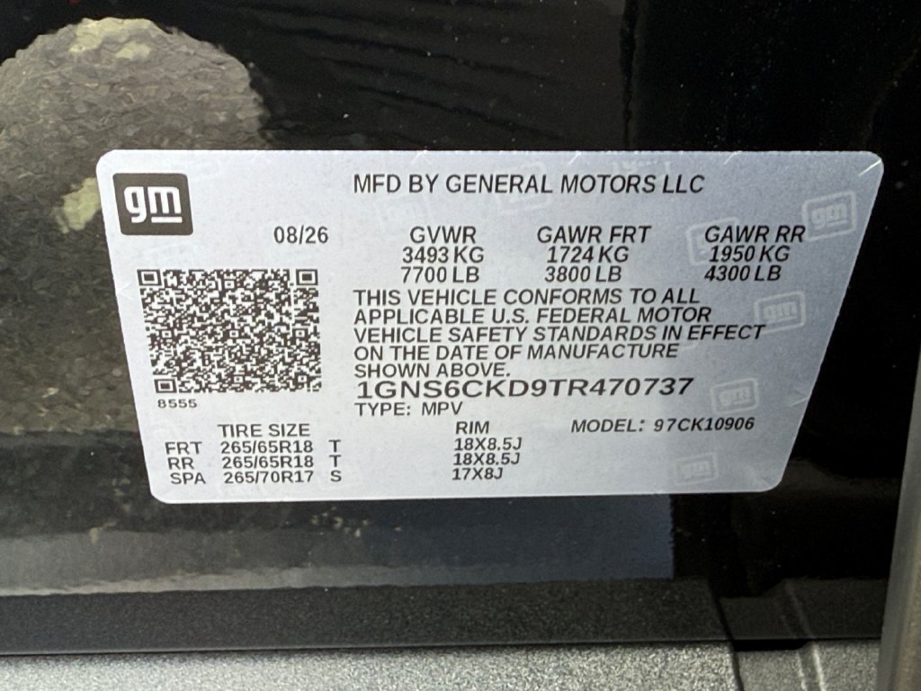 New 2026 Chevrolet Suburban LT w/ Comfort Package AWD/4WD image 30