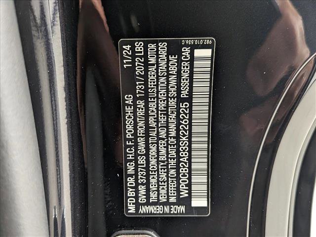 Certified 2025 Porsche 718 Boxster S image 28