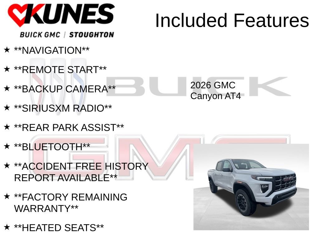 New 2026 GMC Canyon AT4 image 2
