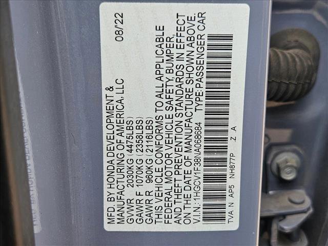 Used 2022 Honda Accord Sport image 22