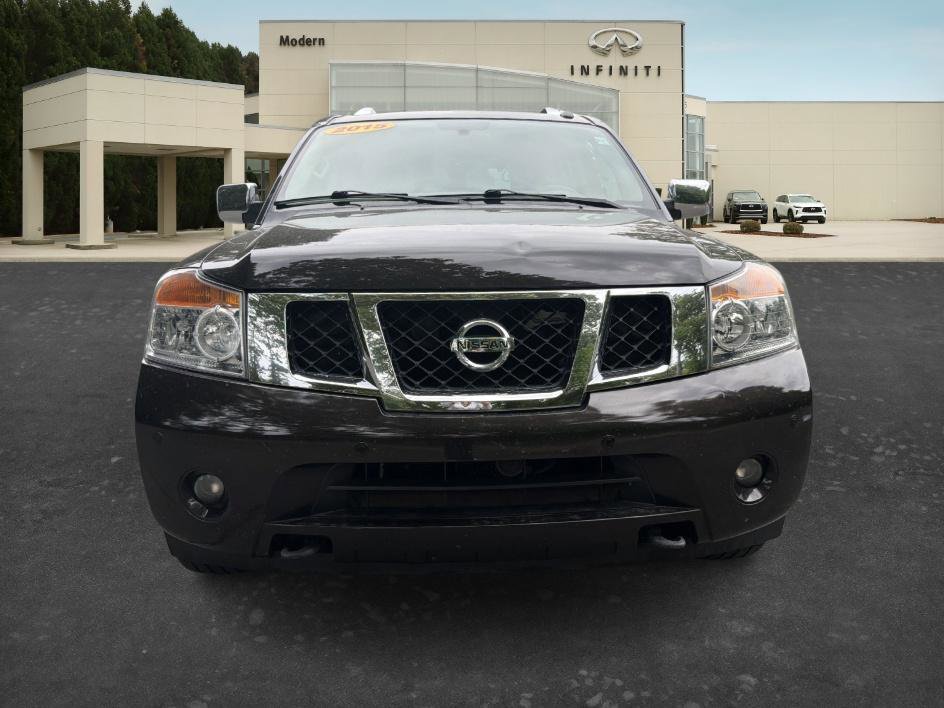 Used 2015 Nissan Armada Platinum w/ 2nd Row Captain Seat Package RWD image 2