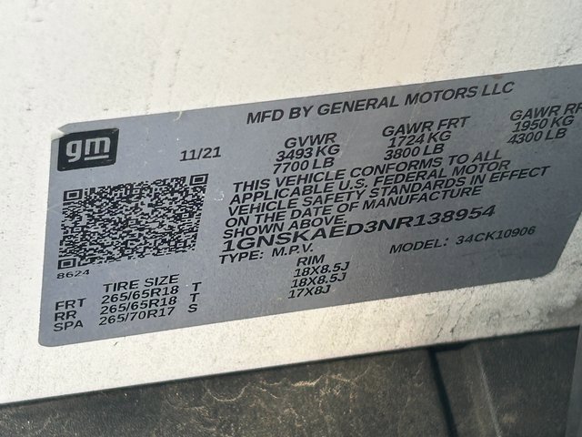 Used 2022 Chevrolet Suburban 4WD image 37