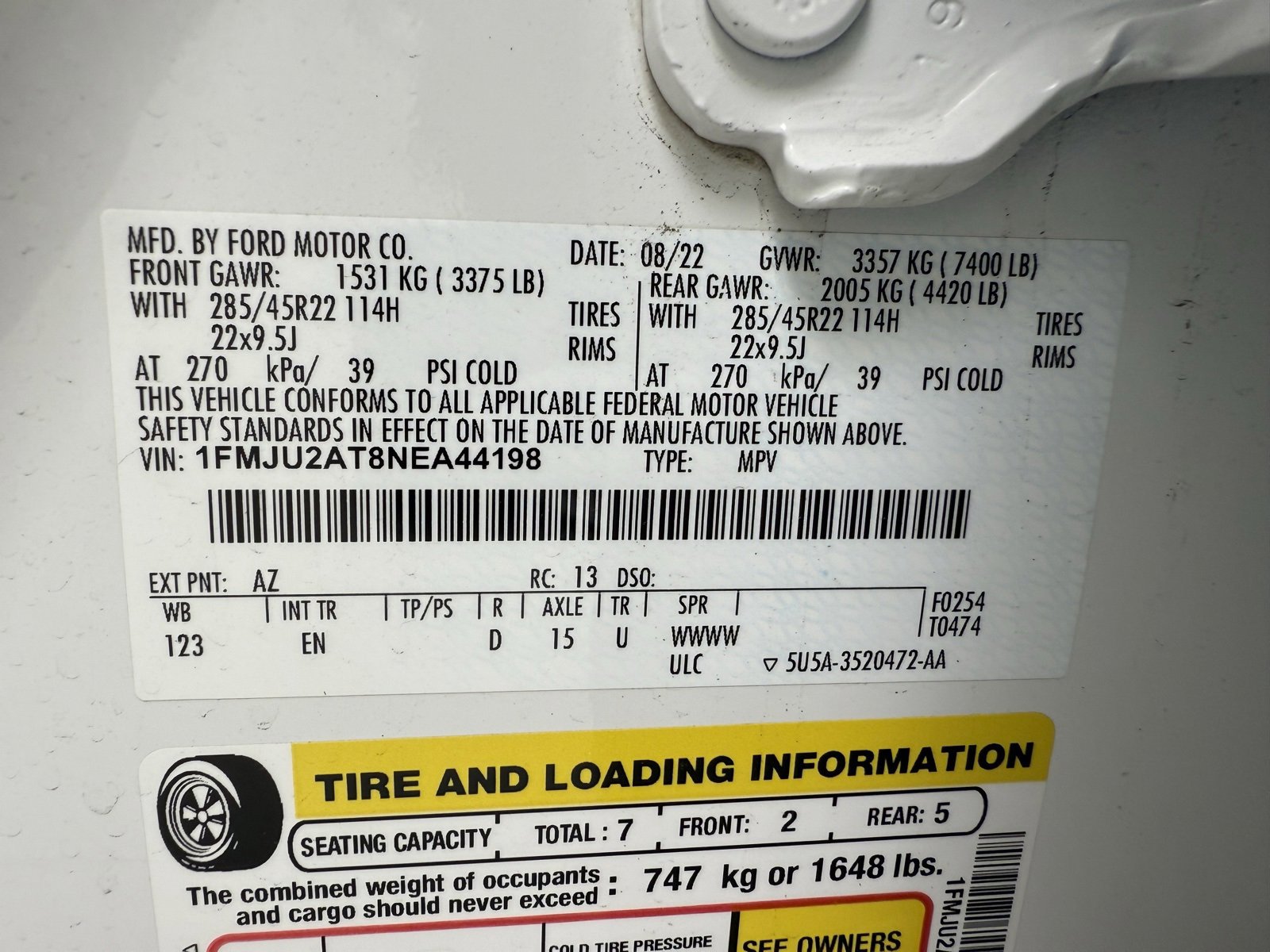 Used 2022 Ford Expedition Limited image 16