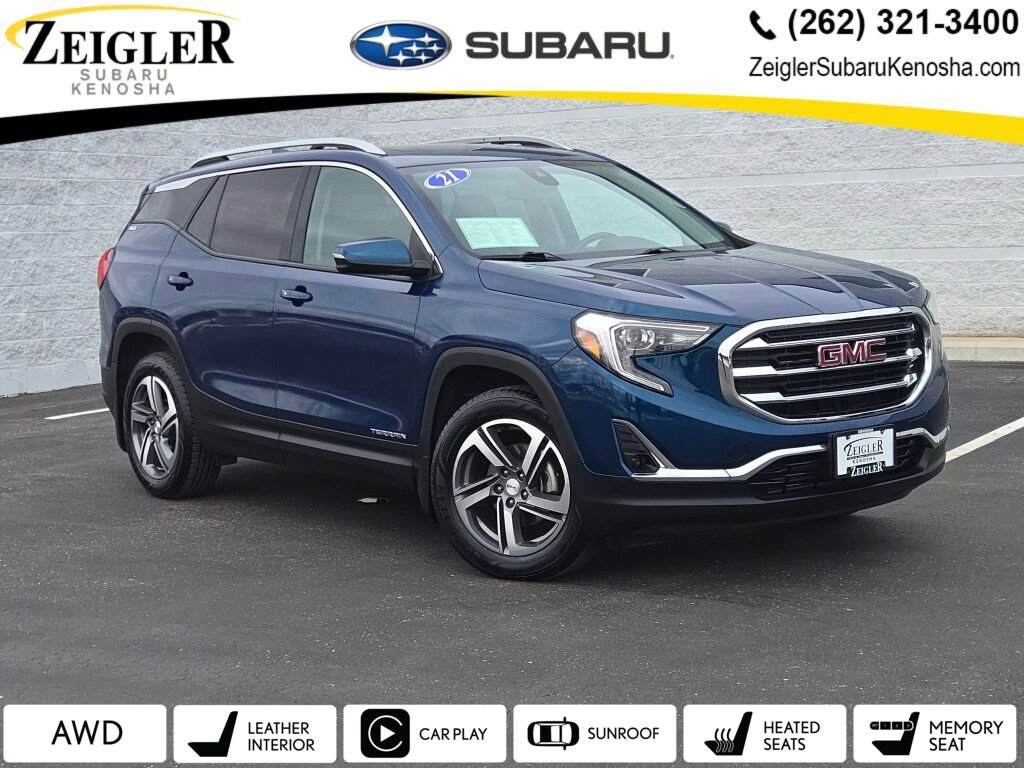 Used 2021 GMC Terrain SLT w/ Infotainment Package II image 1