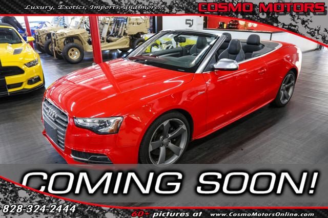 Used 2017 Audi S5 3.0T Cabriolet w/ Technology Package AWD/4WD image 1