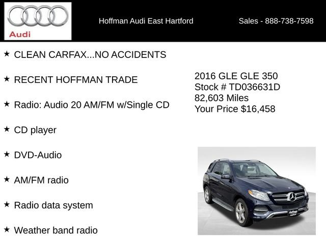 Used 2016 Mercedes-Benz GLE 350 4MATIC image 6