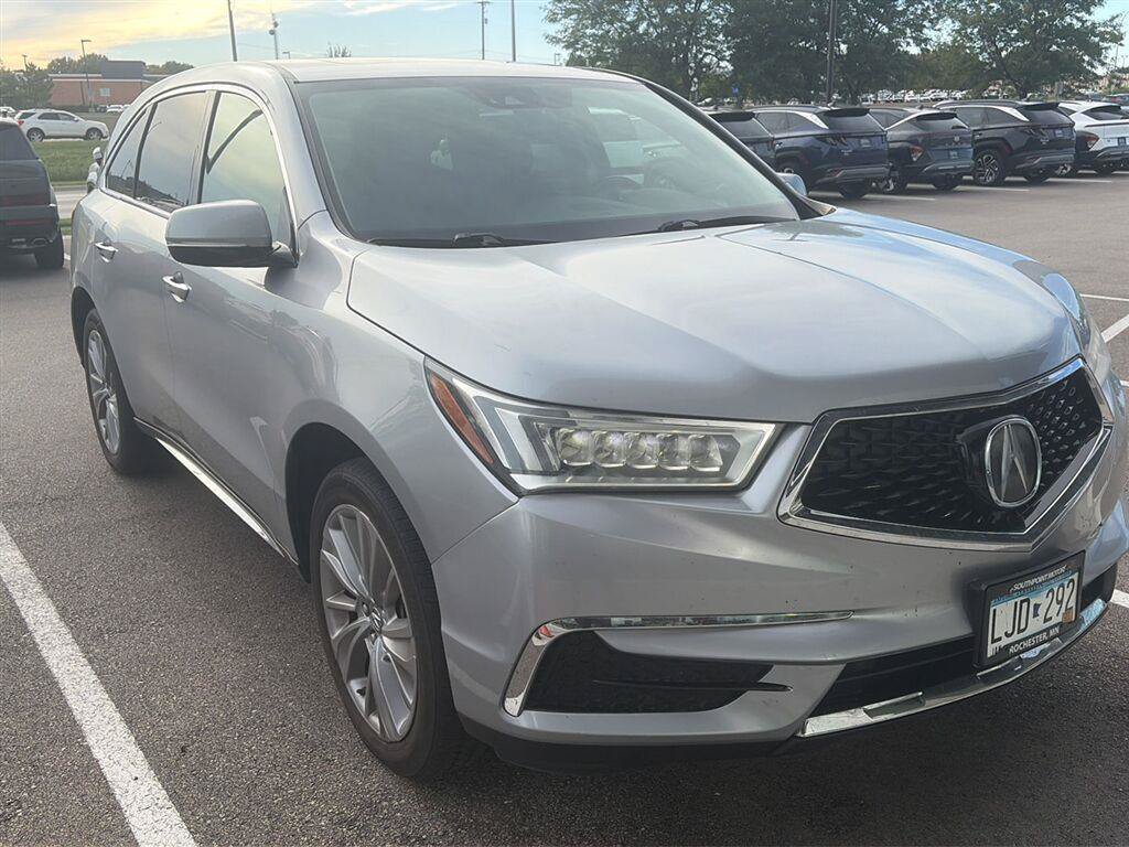 Used 2017 Acura MDX w/ Technology Package AWD/4WD image 3