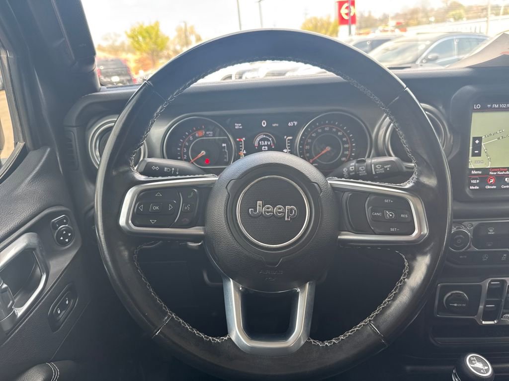 Used 2021 Jeep Wrangler Unlimited Sahara w/ Uconnect 4C Nav & Sound Group image 24