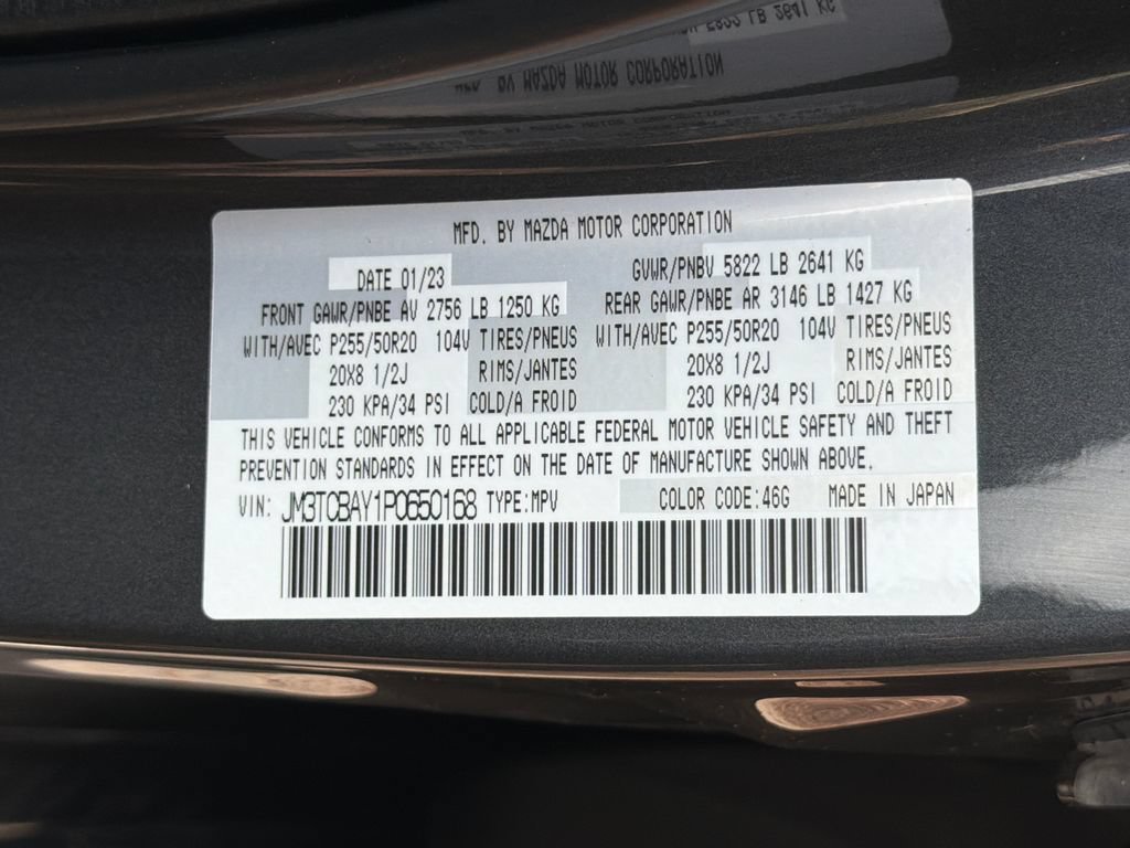 Used 2023 MAZDA CX-9 Touring Plus AWD/4WD image 32