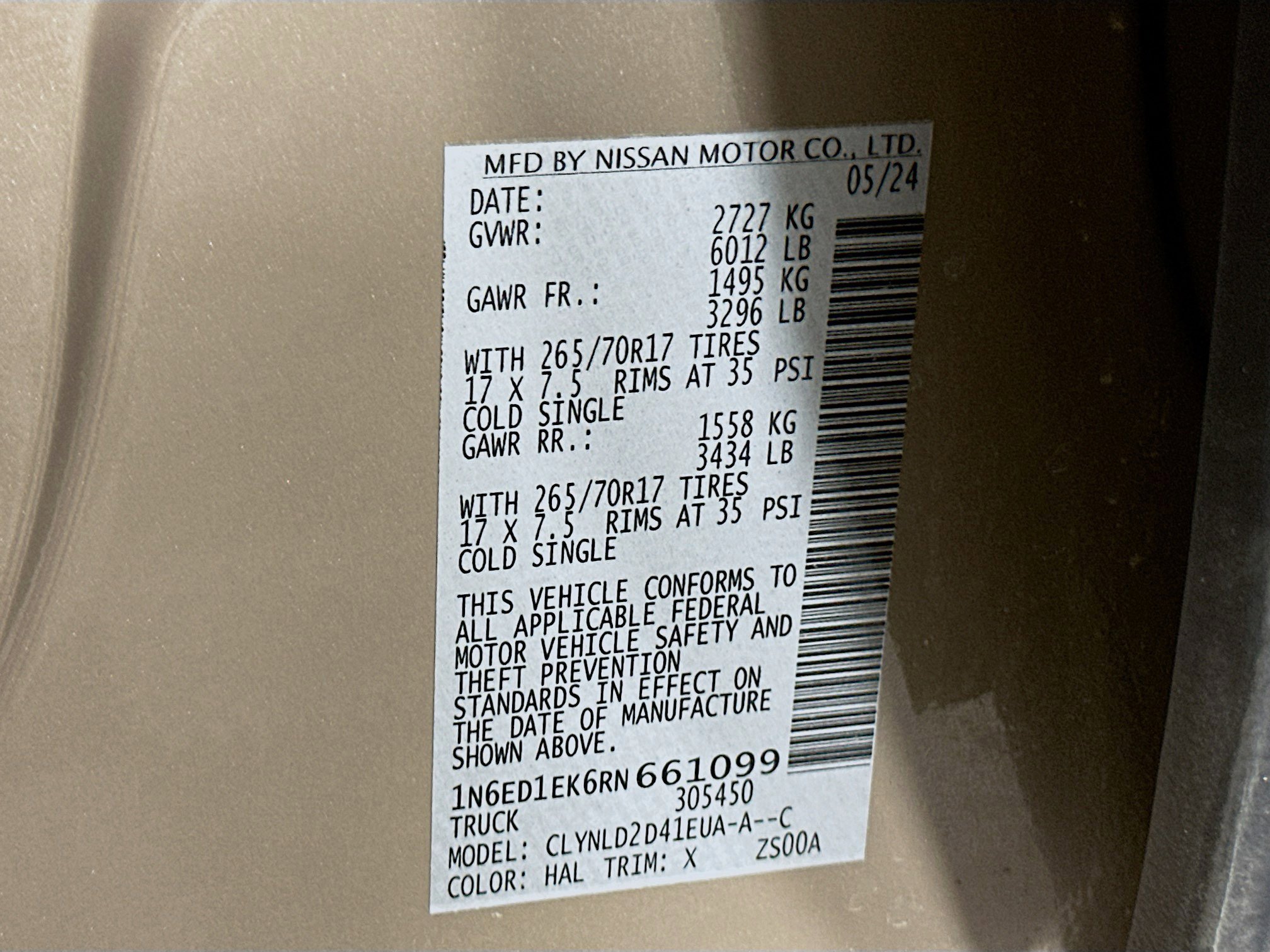 Used 2024 Nissan Frontier PRO-4X w/ Technology Package image 12