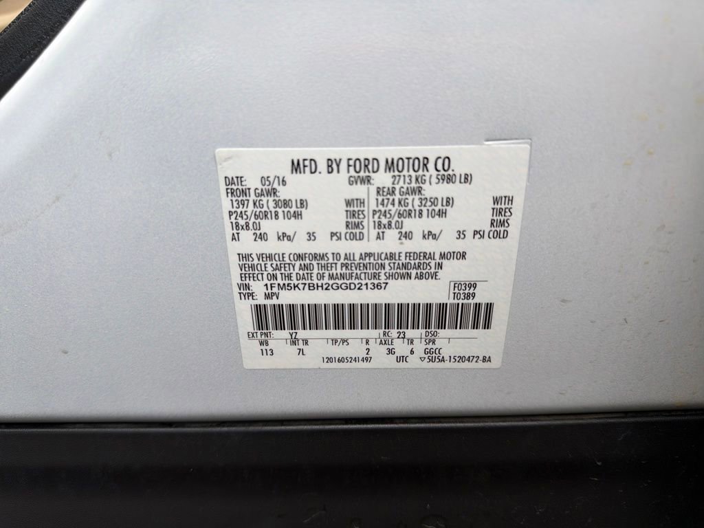 Used 2016 Ford Explorer FWD image 40