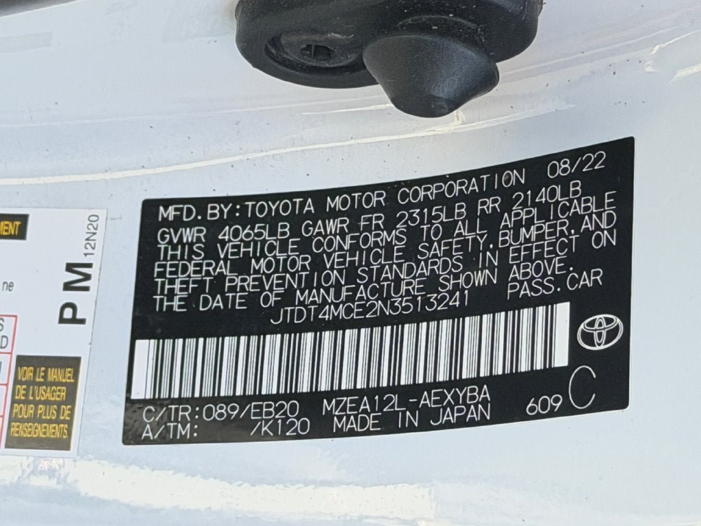 Used 2022 Toyota Corolla XSE FWD image 37