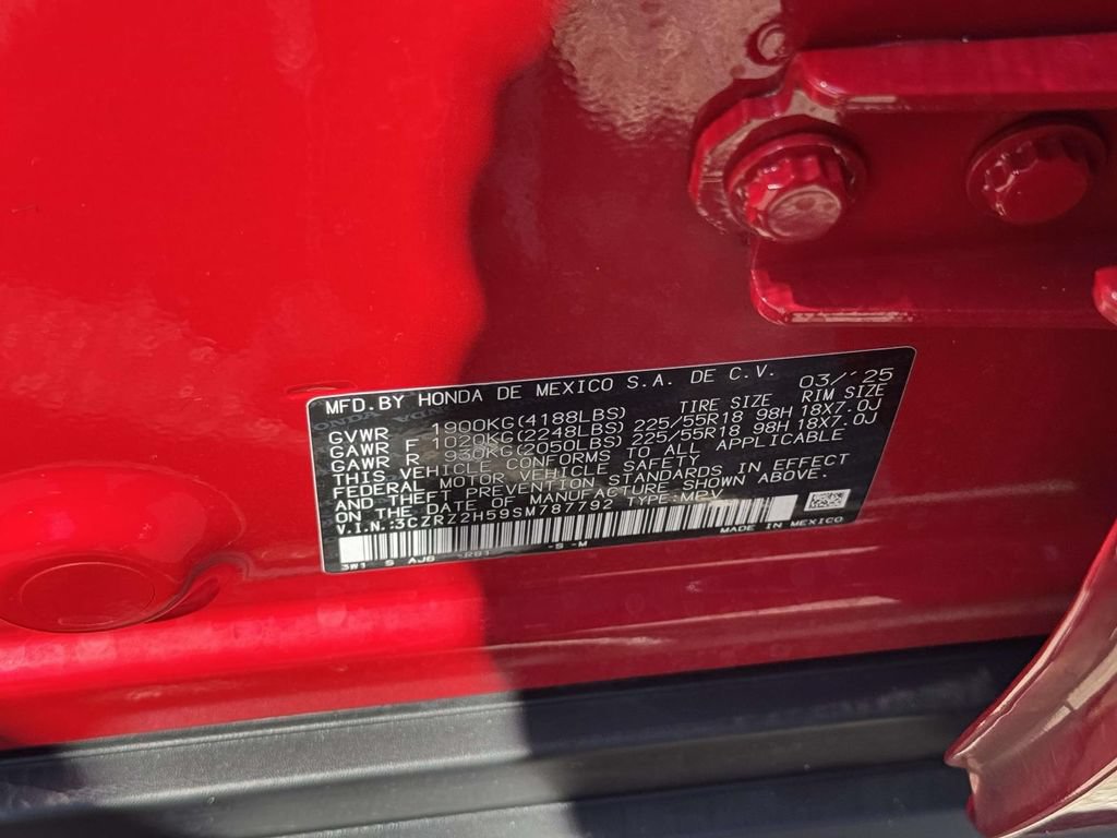 Certified 2025 Honda HR-V Sport image 15