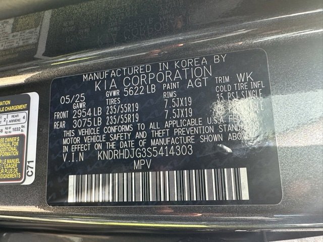 New 2025 Kia Sorento EX image 45