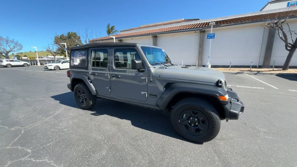 Used 2023 Jeep Wrangler Sport image 2