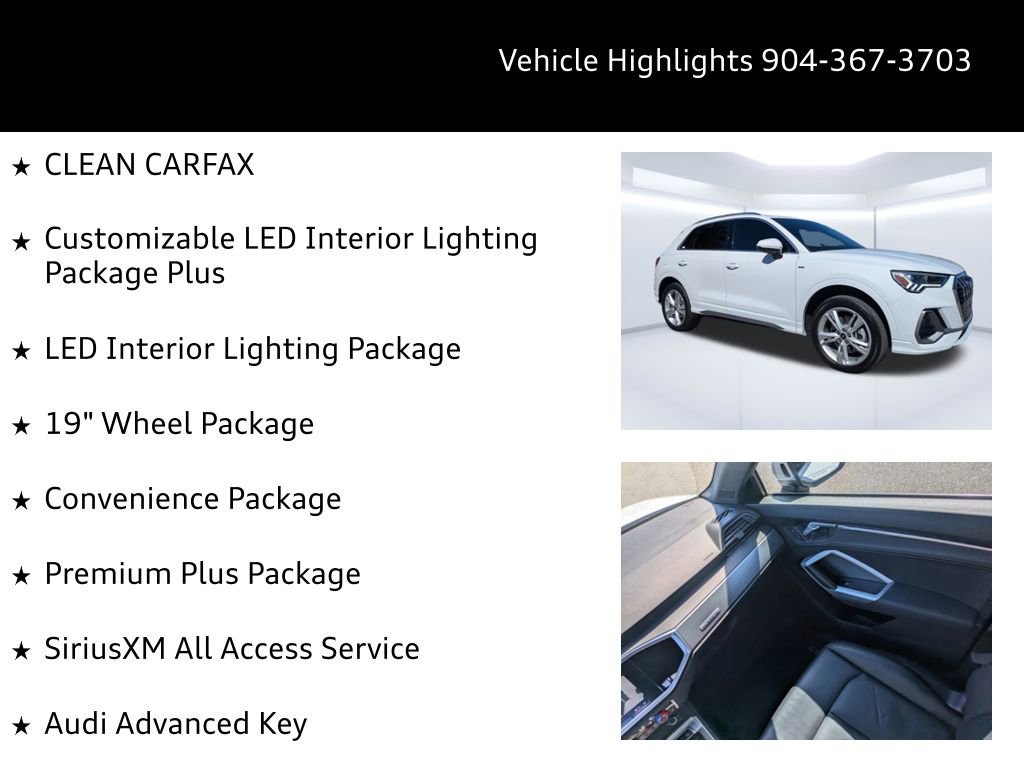 Certified 2022 Audi Q3 2.0T Premium Plus w/ Premium Plus Package image 12