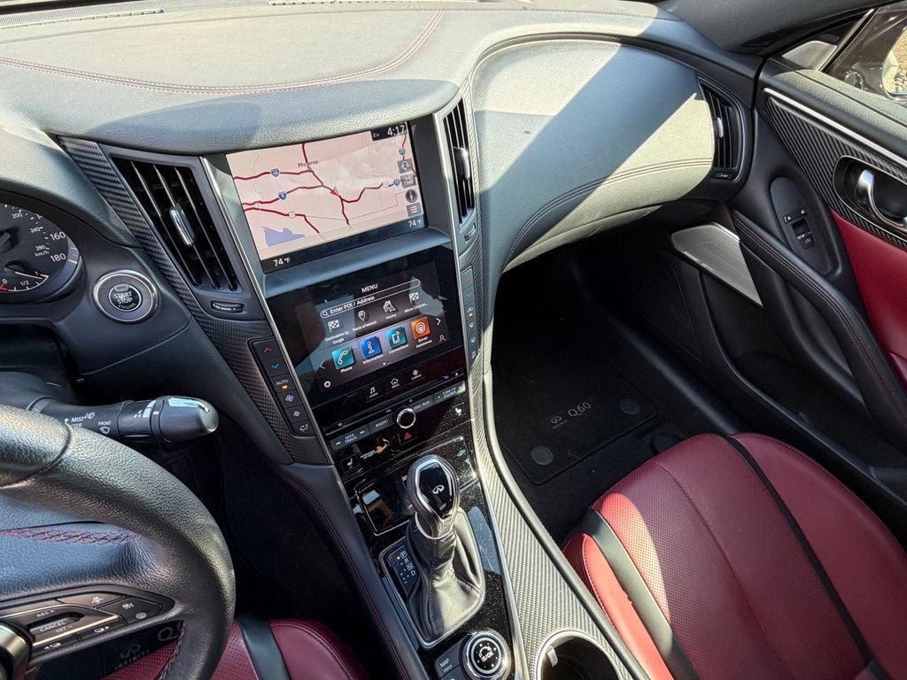 Used 2022 INFINITI Q60 Red Sport 400 w/ Cargo Package RWD image 27