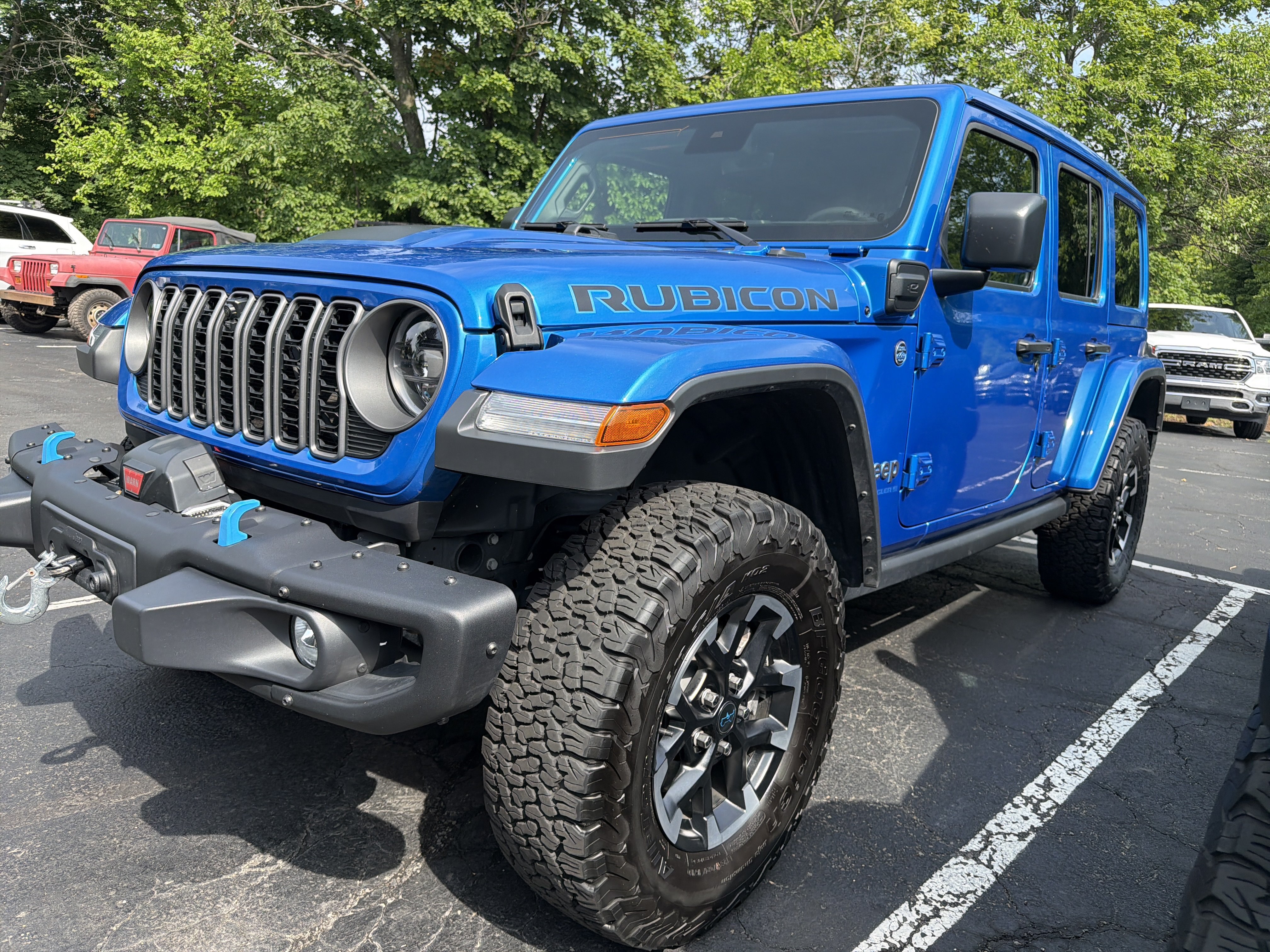 Certified 2025 Jeep Wrangler Unlimited Rubicon 4xe AWD/4WD image 8