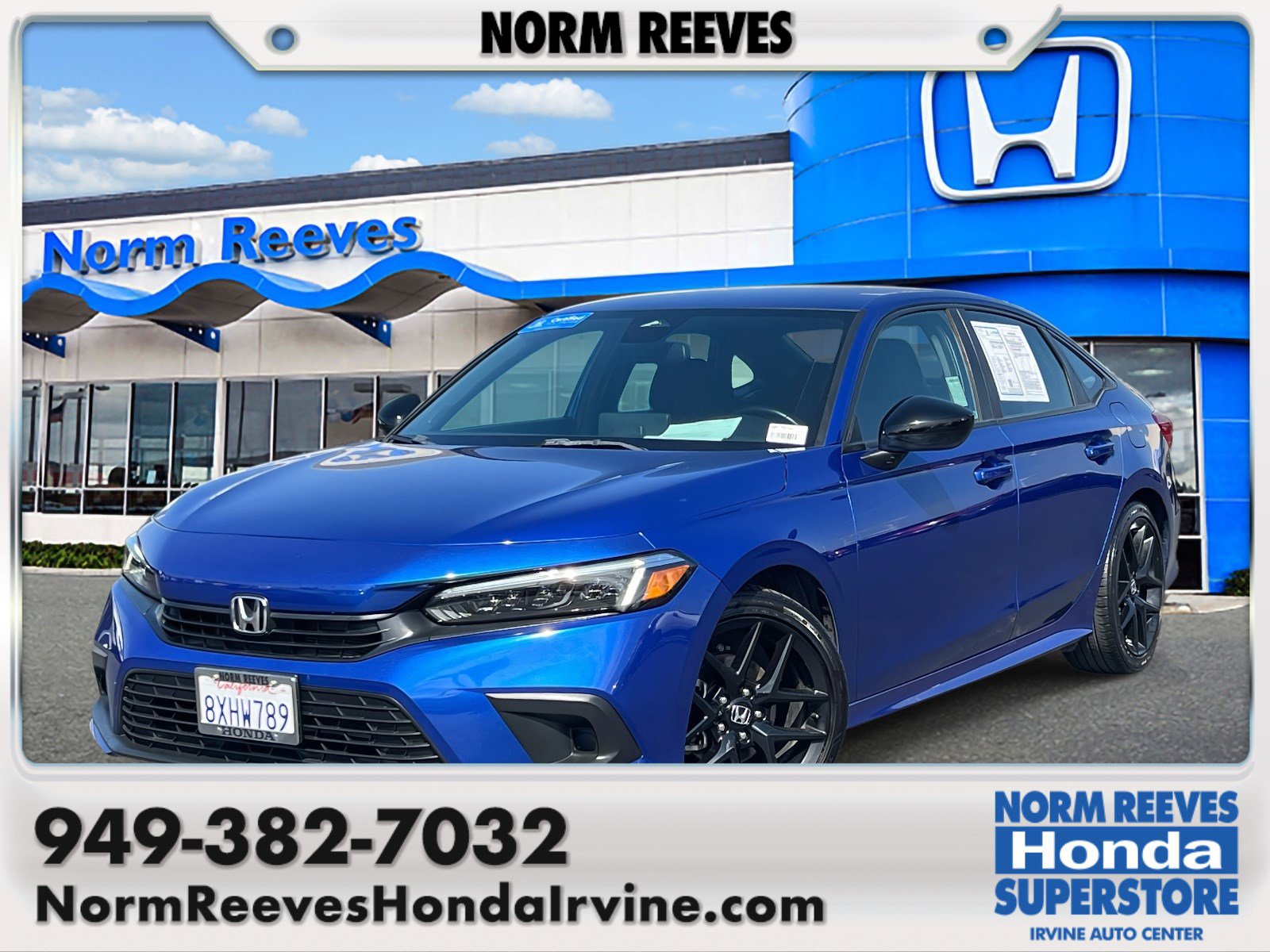 Certified 2022 Honda Civic Sport