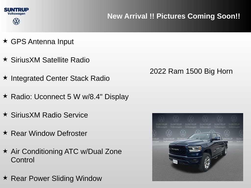 Used 2022 RAM 1500 Big Horn image 12