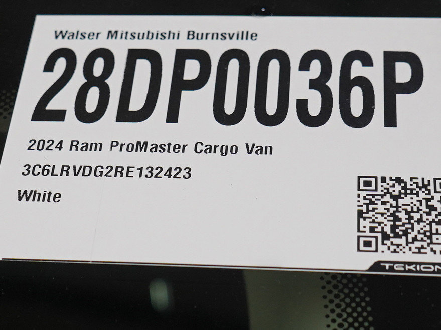 Used 2024 RAM ProMaster 2500 w/ Convenience Group FWD image 28