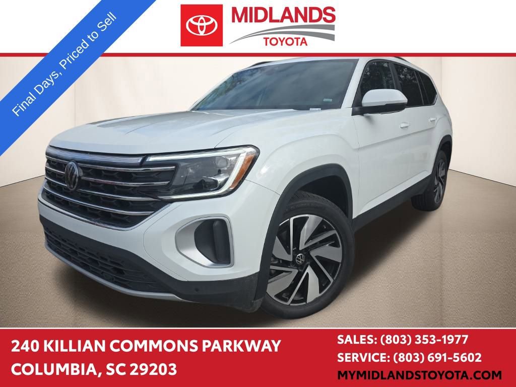 Used 2025 Volkswagen Atlas SE image 1