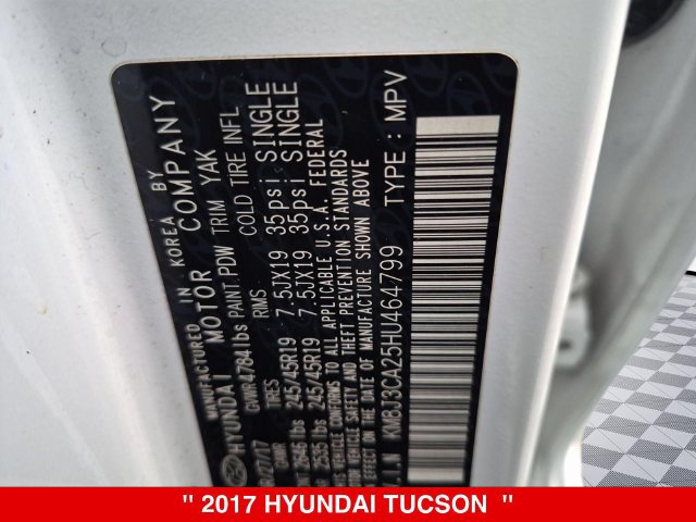 Used 2017 Hyundai Tucson Sport AWD/4WD image 39
